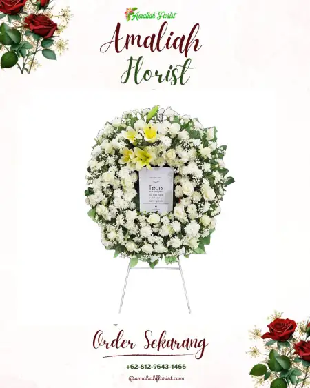 Krans Bunga Duka Venue Wedding Depok