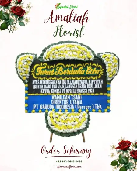 Papan Bunga Duka Venue Wedding Depok